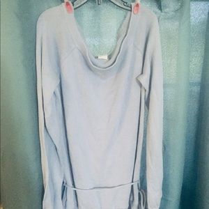 SOLD J Crew Periwinkle Scoop Neck Sweater Small